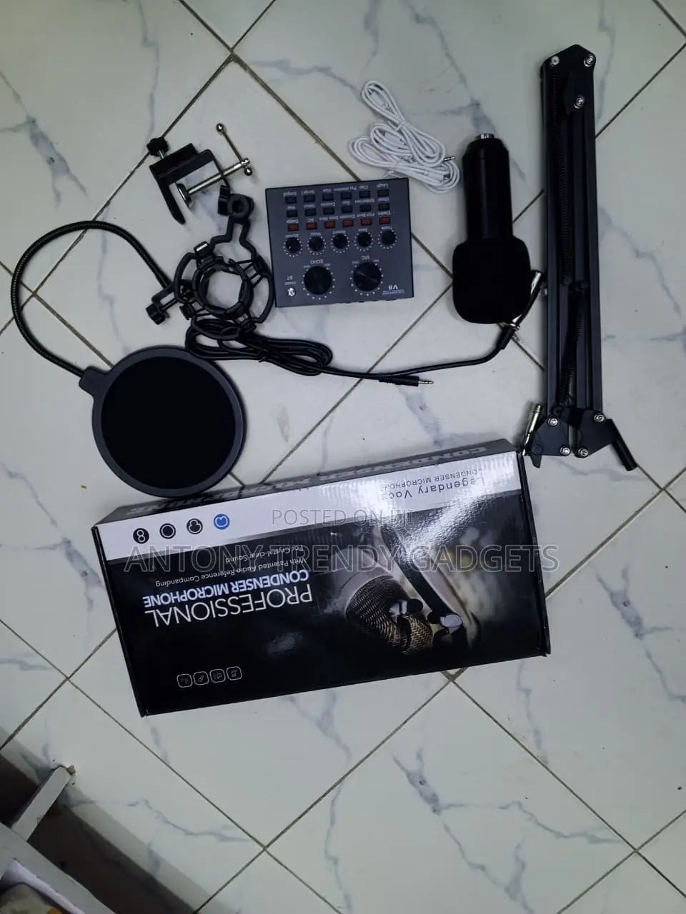 BM800 Vocal Recording Kit for Gaming, Singing and YouTube