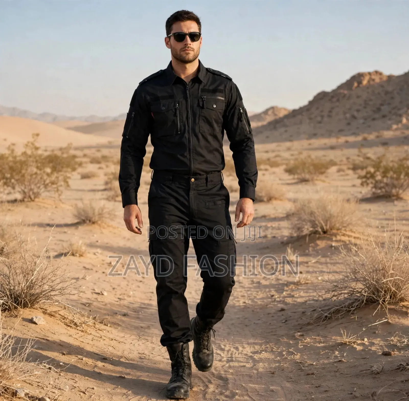 Black Full Tactical Suits