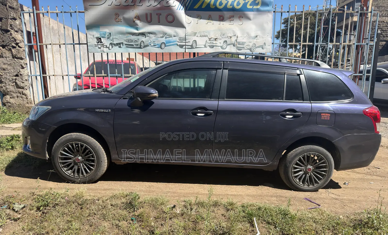 Toyota Corolla Fielder 1.5 Hybrid FWD 2014 Purple