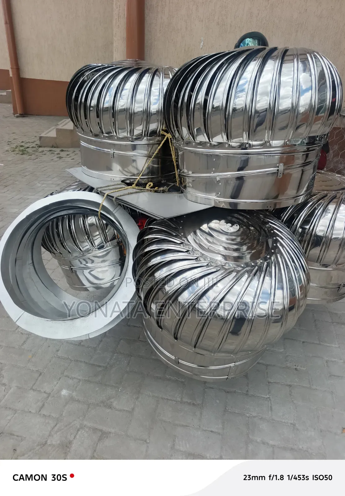 500 Air Flow Cyclone Ventilators