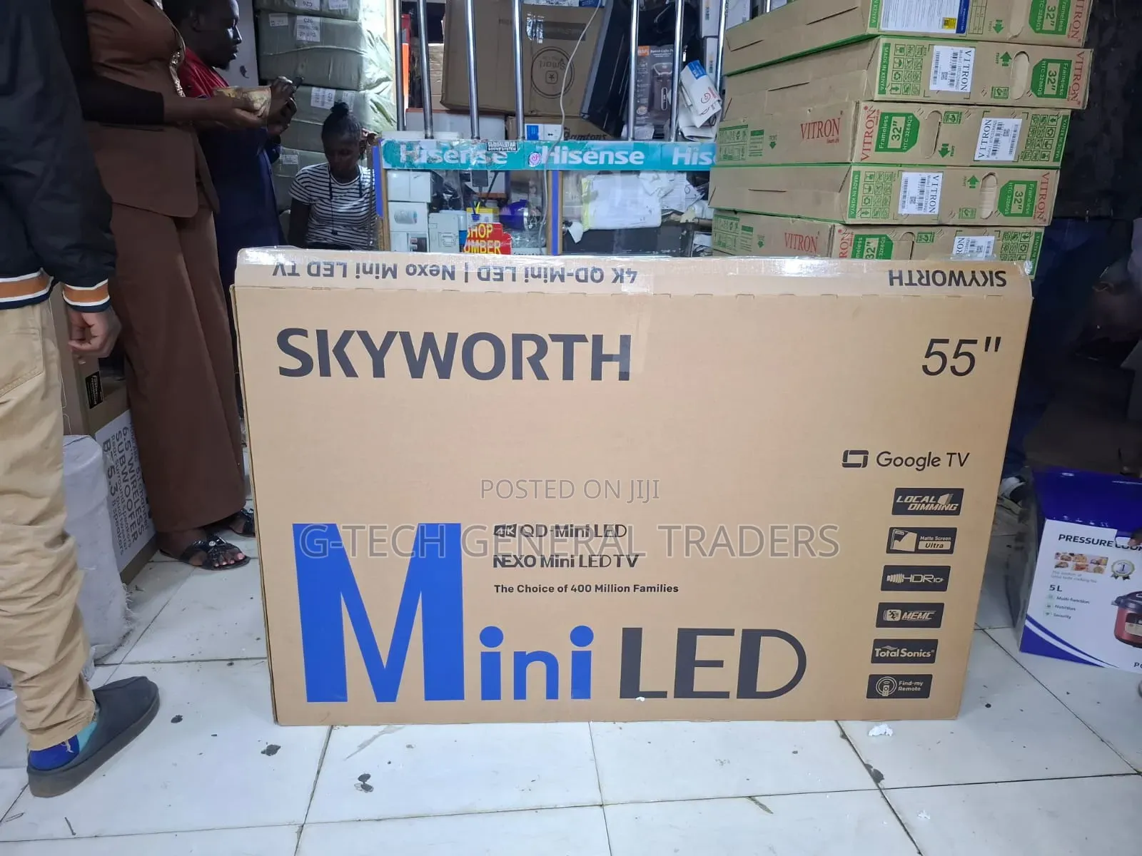 Skyworth 55" QD-Mini LED Smart Google TV