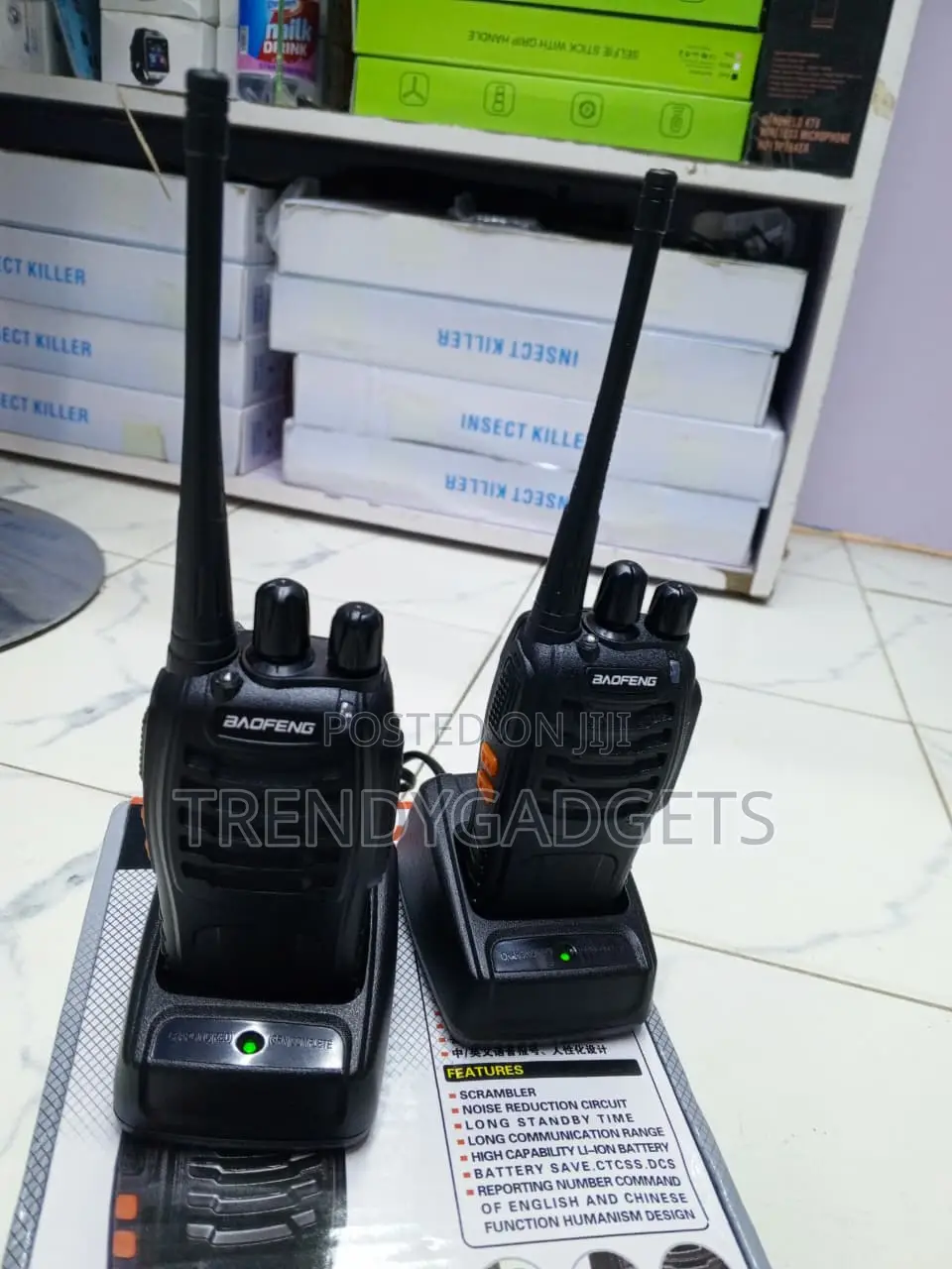 Baofeng BF-888S 16-Channel Rechargeable Two-Way Radios
