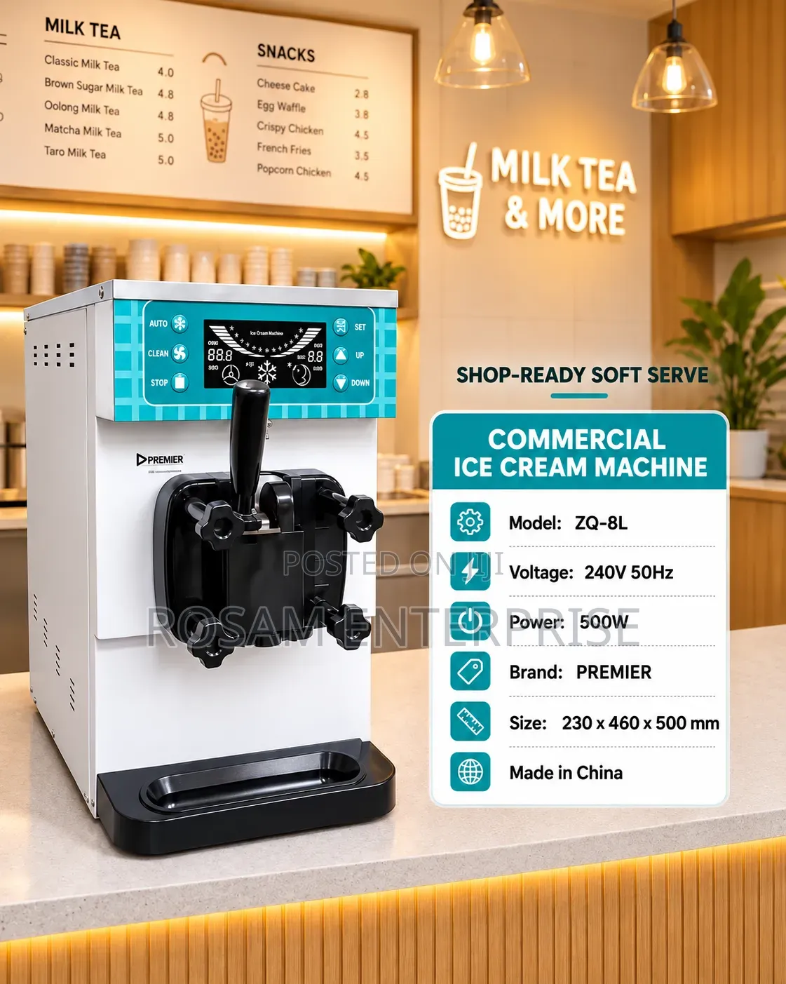 Commercial Ice Cream Maker