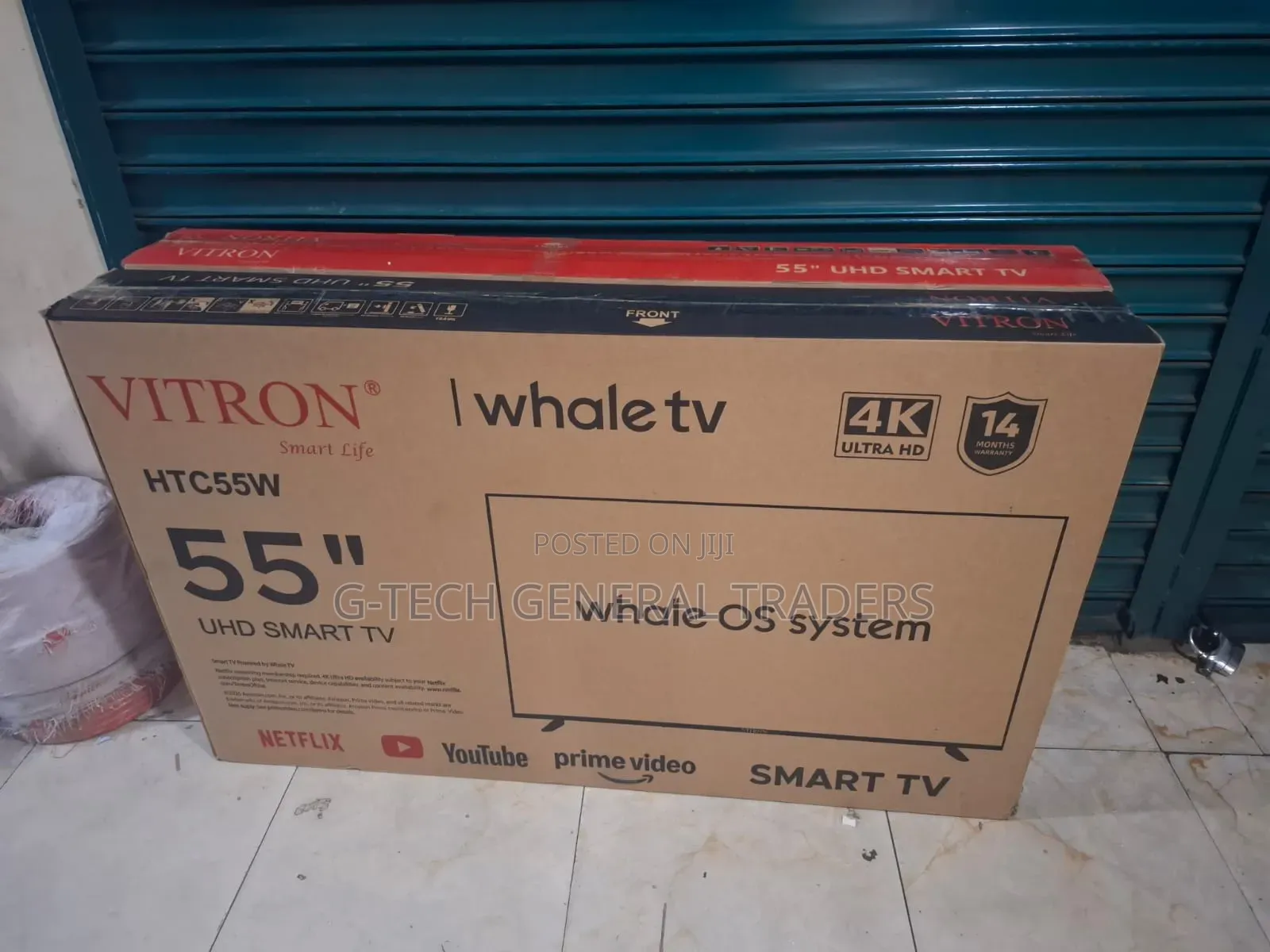 Vitron 55-Inch 4K UHD Smart TV (Model HTC55W)