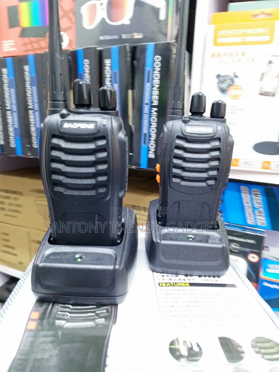 Baofeng BF-888S UHF Radio Set 16 Channels With Earpieces
