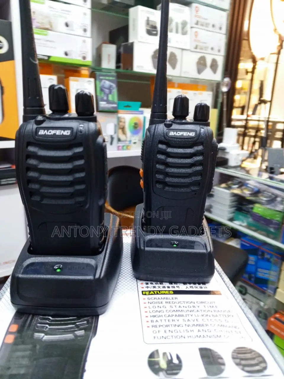 Baofeng BF-888S UHF Radio Set 16 Channels With Earpieces