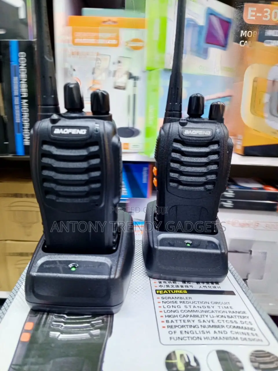 Baofeng BF-888S UHF Radio Set 16 Channels With Earpieces
