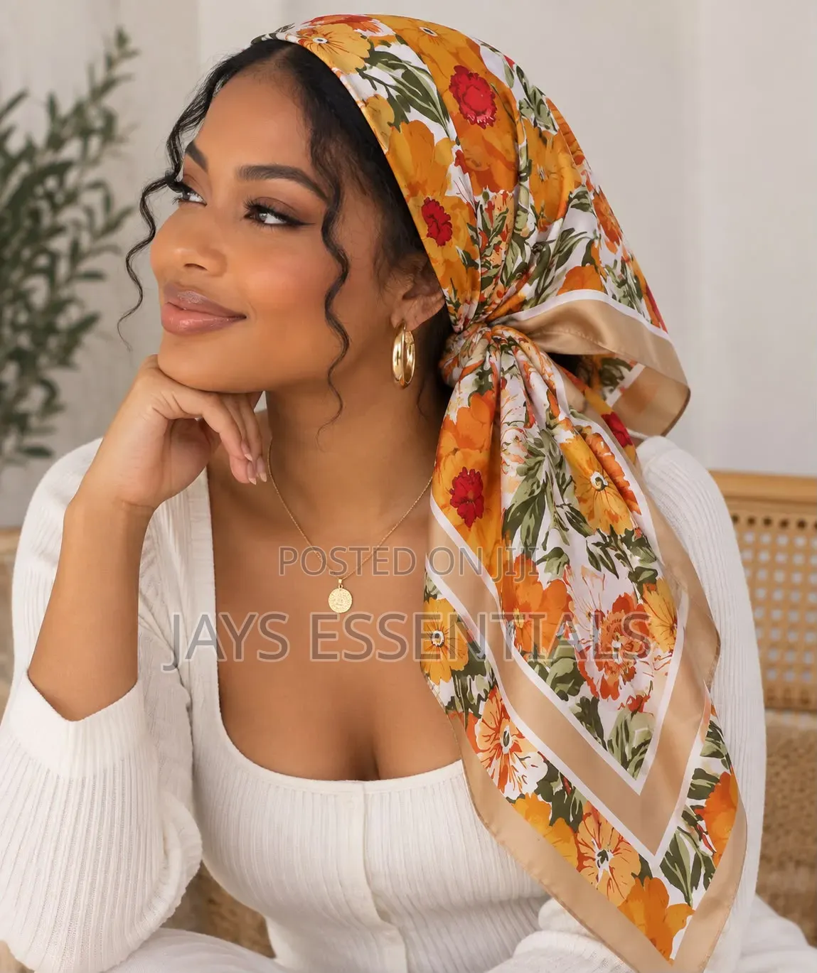 Multipurpose Square Scarfs