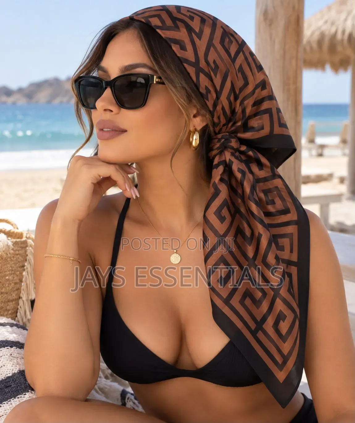 Multipurpose Square Scarfs
