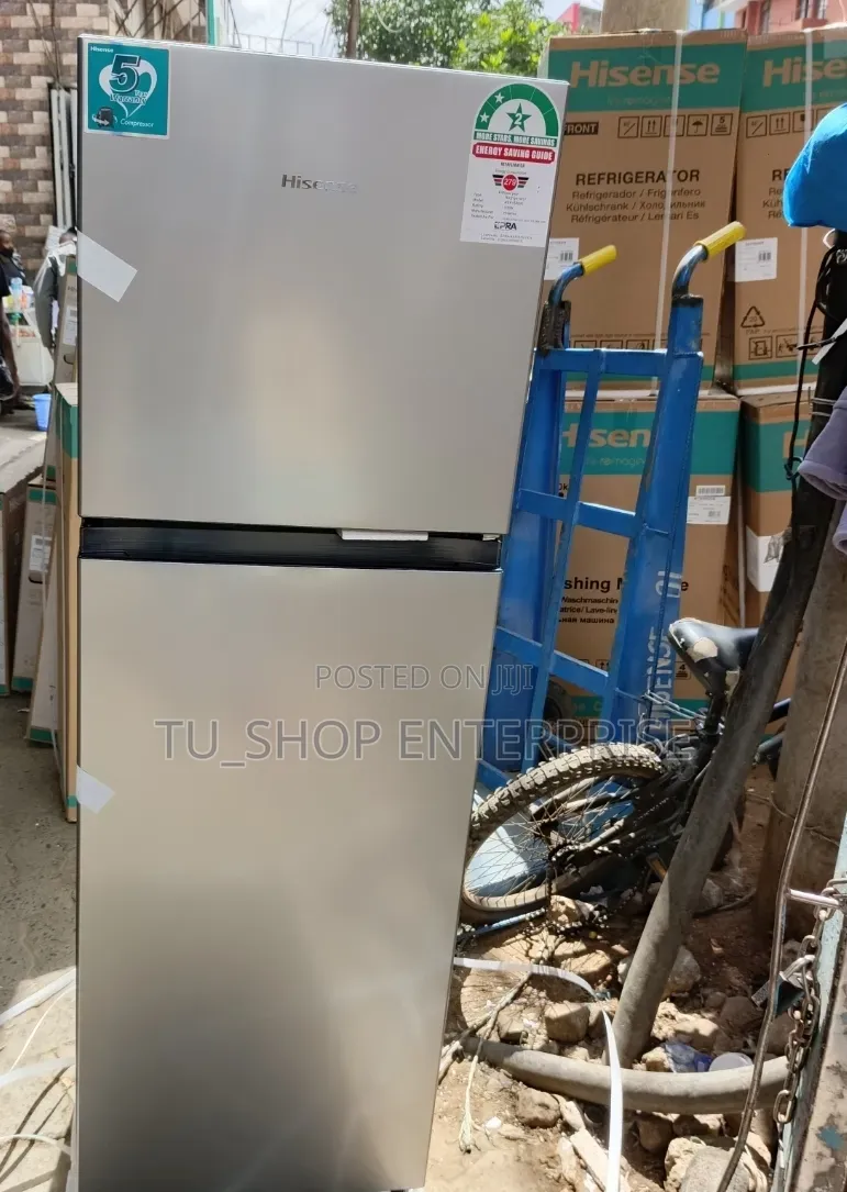 Hisense REF154DR Double Door Fridge 154ltrs at 