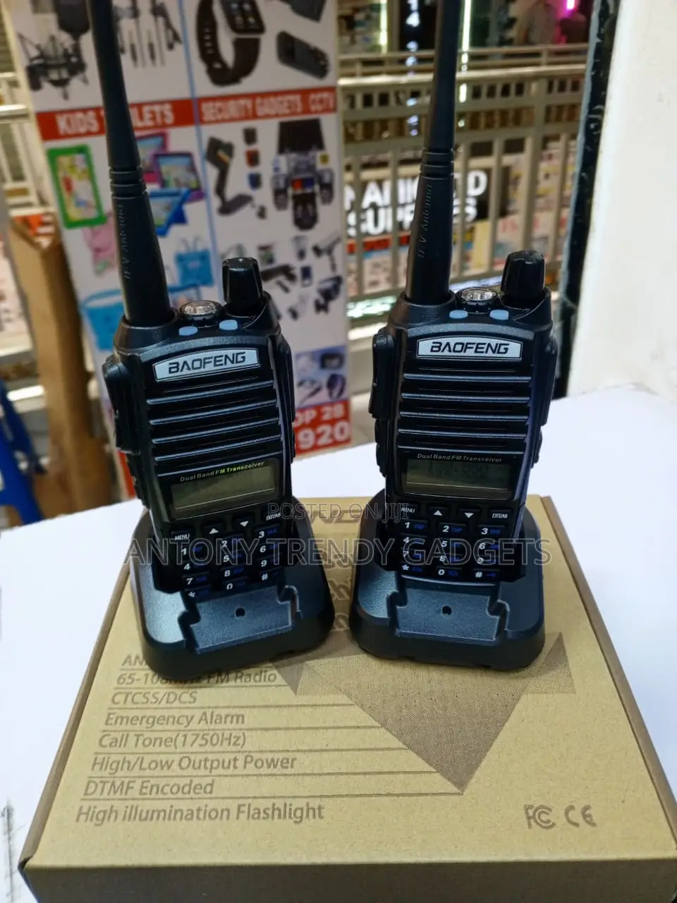 Baofeng UV-82 VHF UHF Two-Way Radios With 128 Channels