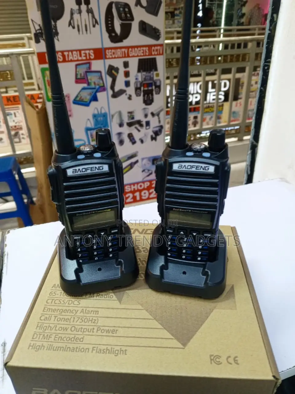 Baofeng UV-82 VHF UHF Two-Way Radios With 128 Channels