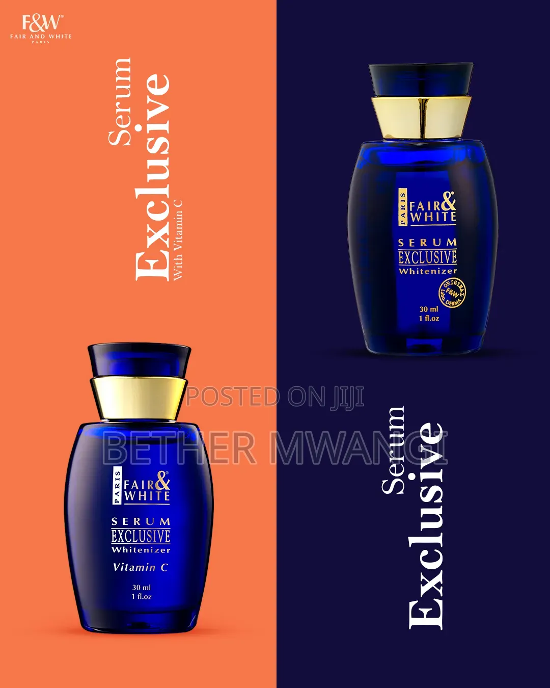 Fair & White Exclusive Whitenizer Vitamin C Serum in Kenya