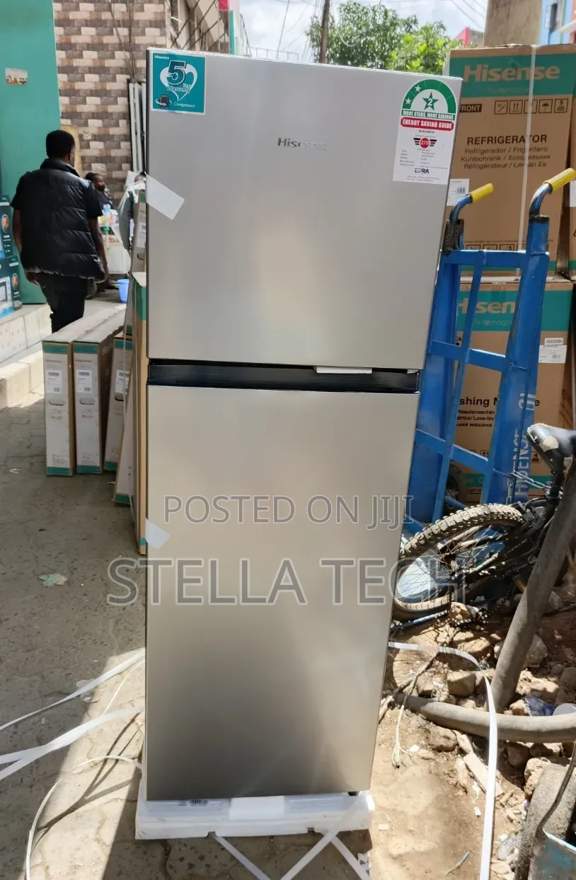 Hisense REF154DR Double Door Fridge 154ltrs