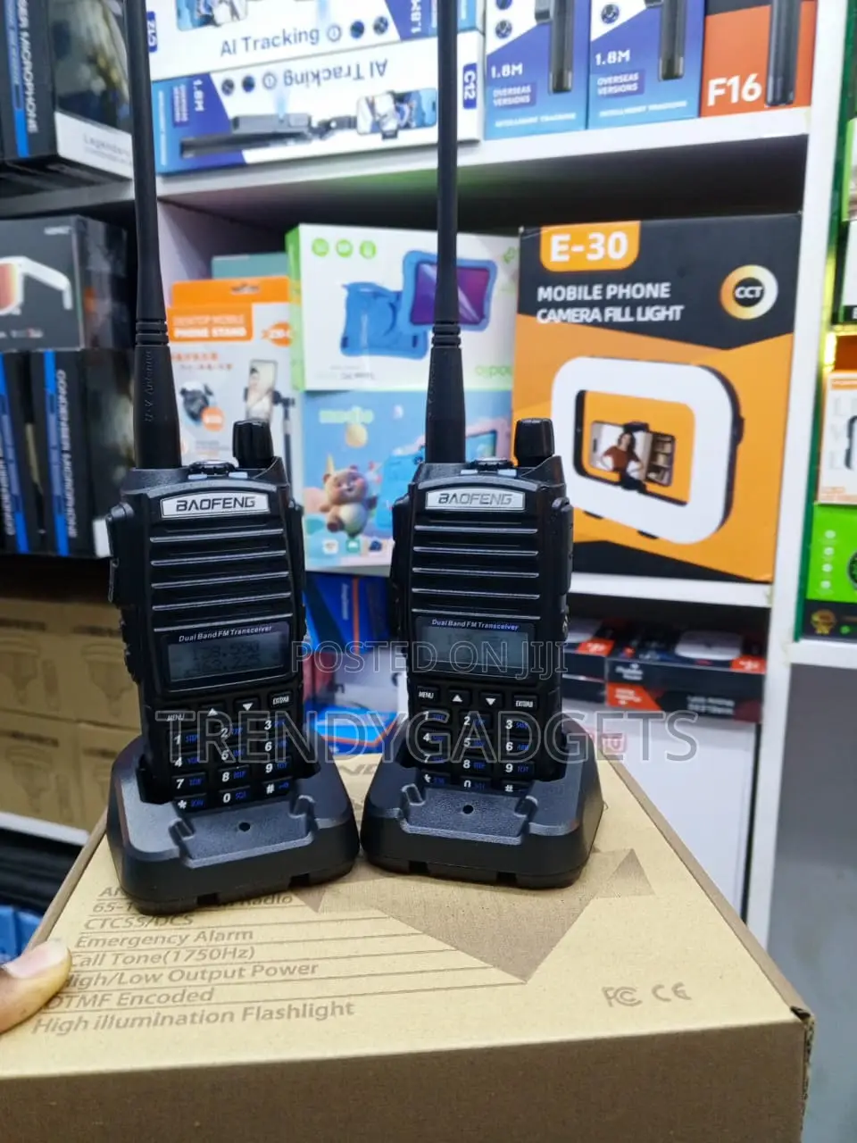Baofeng UV-82 Dual Band Two-Way Radio Set With Chargers