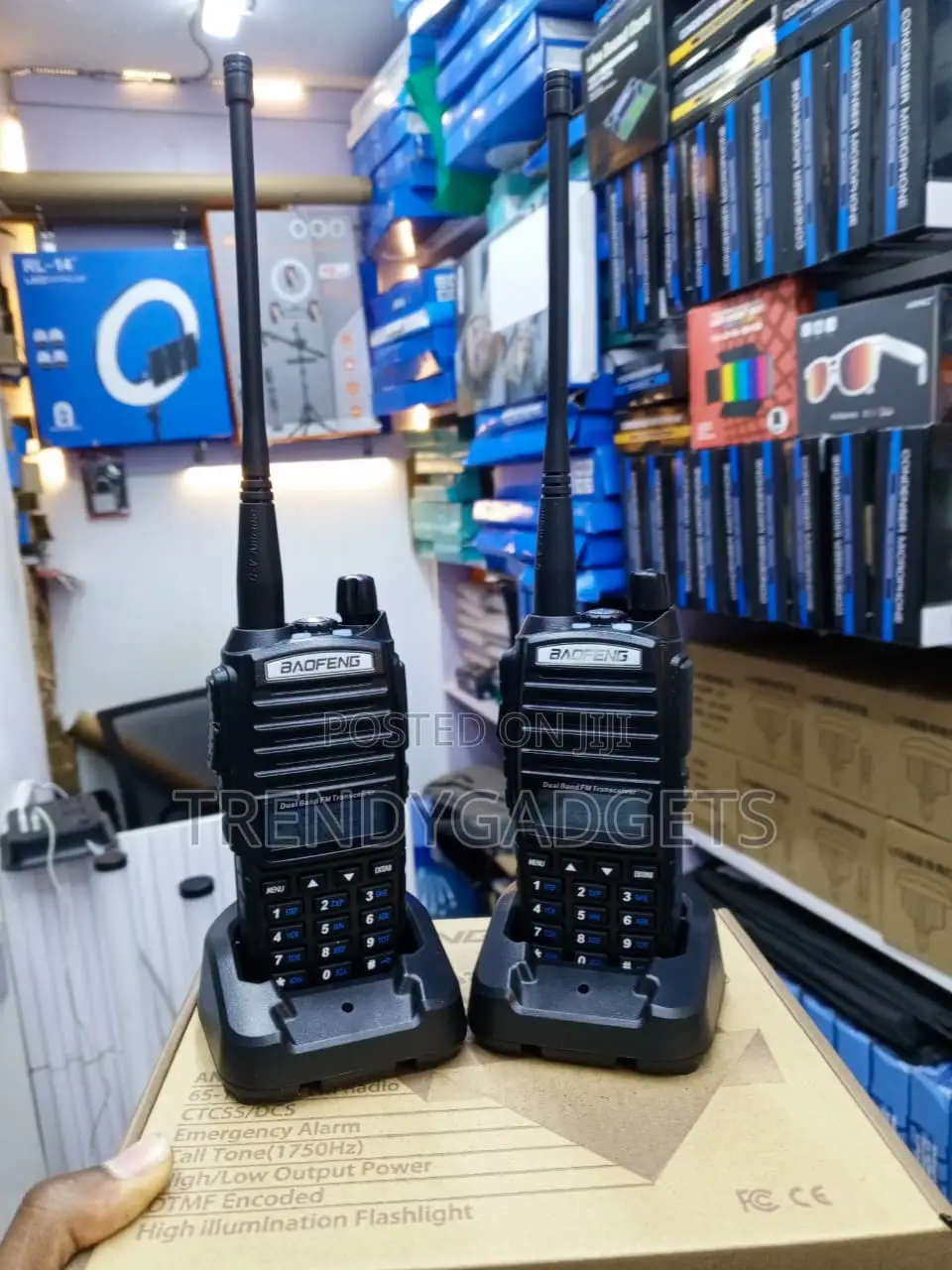 Baofeng UV-82 Dual Band Two-Way Radio Set With Chargers