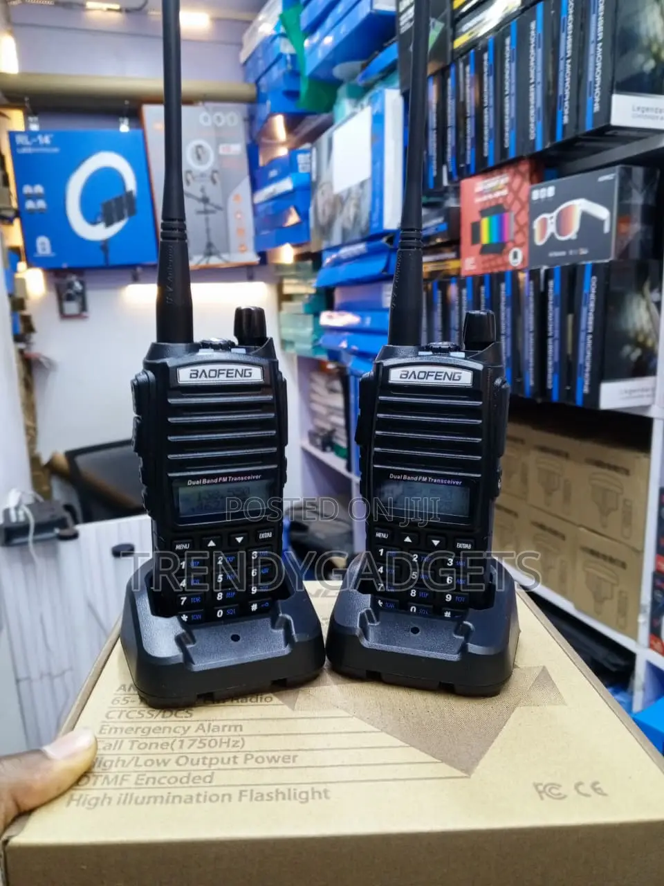 Baofeng UV-82 Professional Handheld Radio With FM Receiver