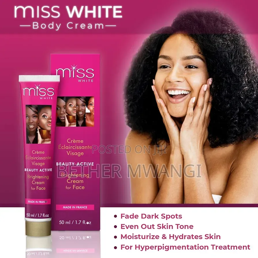 Fair & White Miss White Brightening Face Cream in Kenya