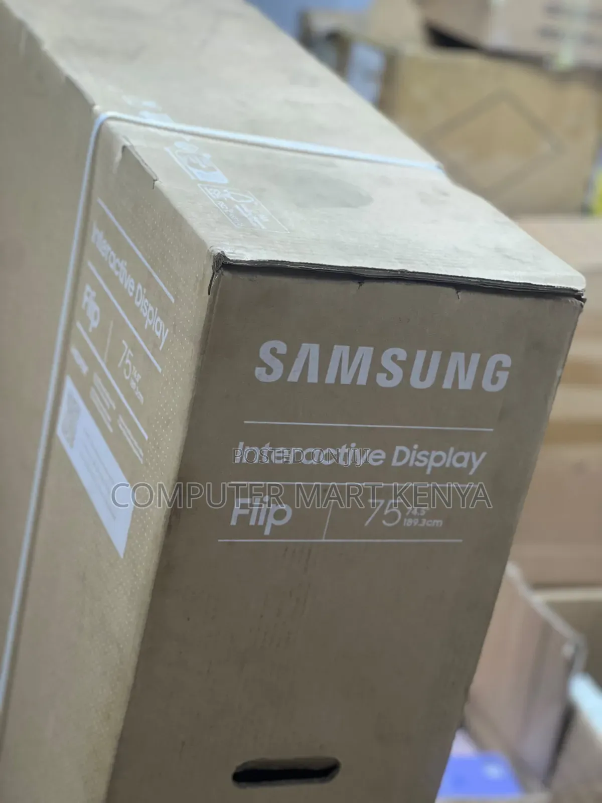 Samsung Flip 75" Interactive Display 4K Touchscreen Whiteboard