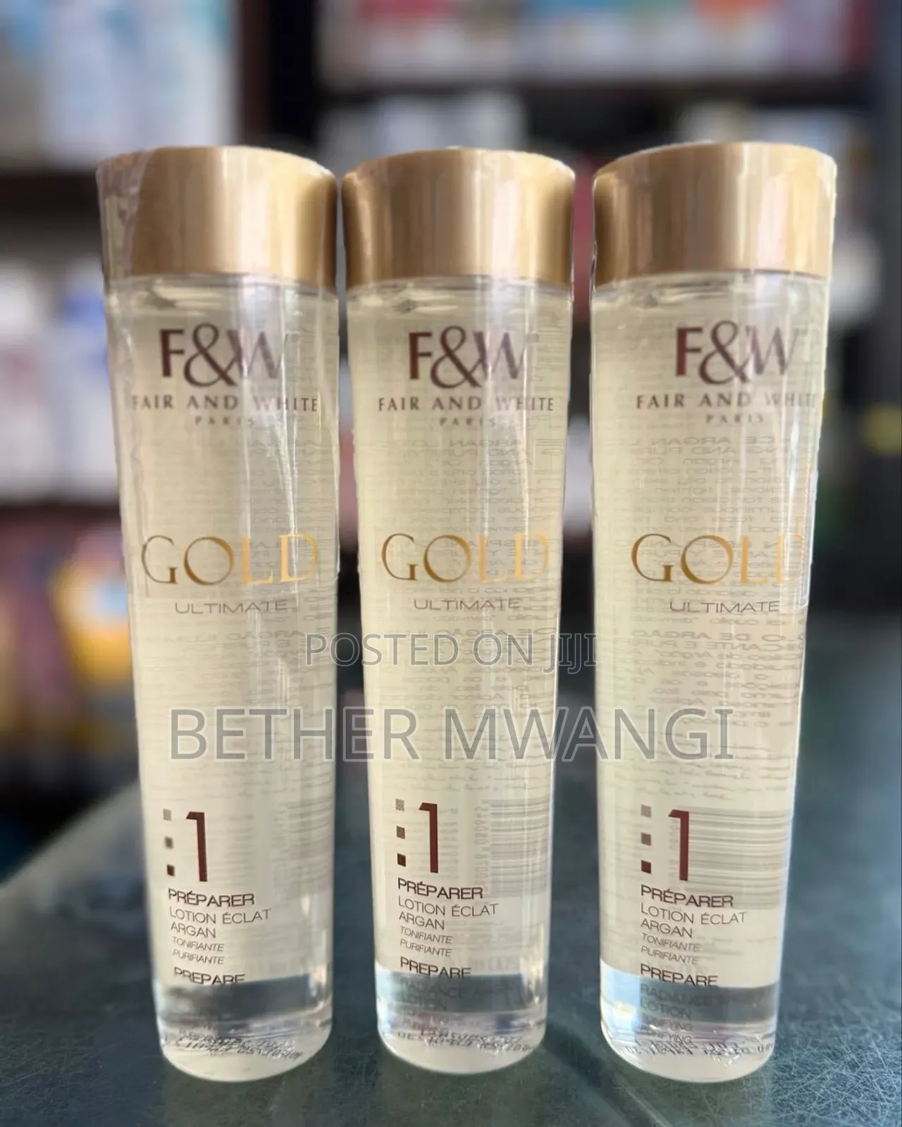 Fair & White Gold Radiance Argan Lotion