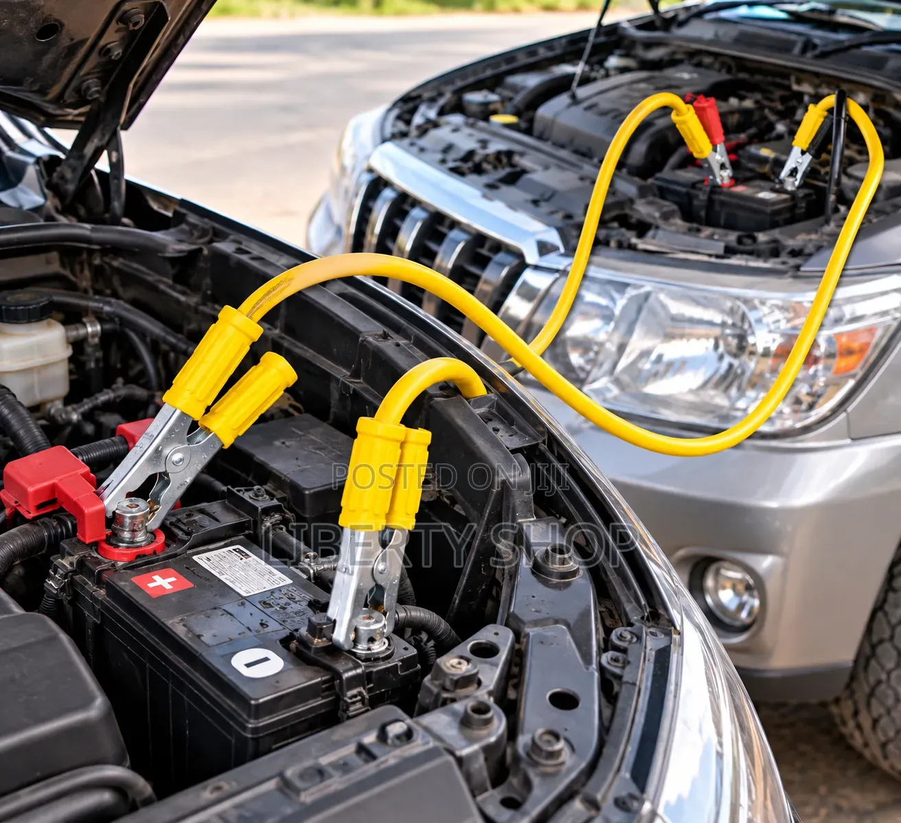 Heavy Duty Car Jumper Cables – Battery Booster Cables With Insulated C