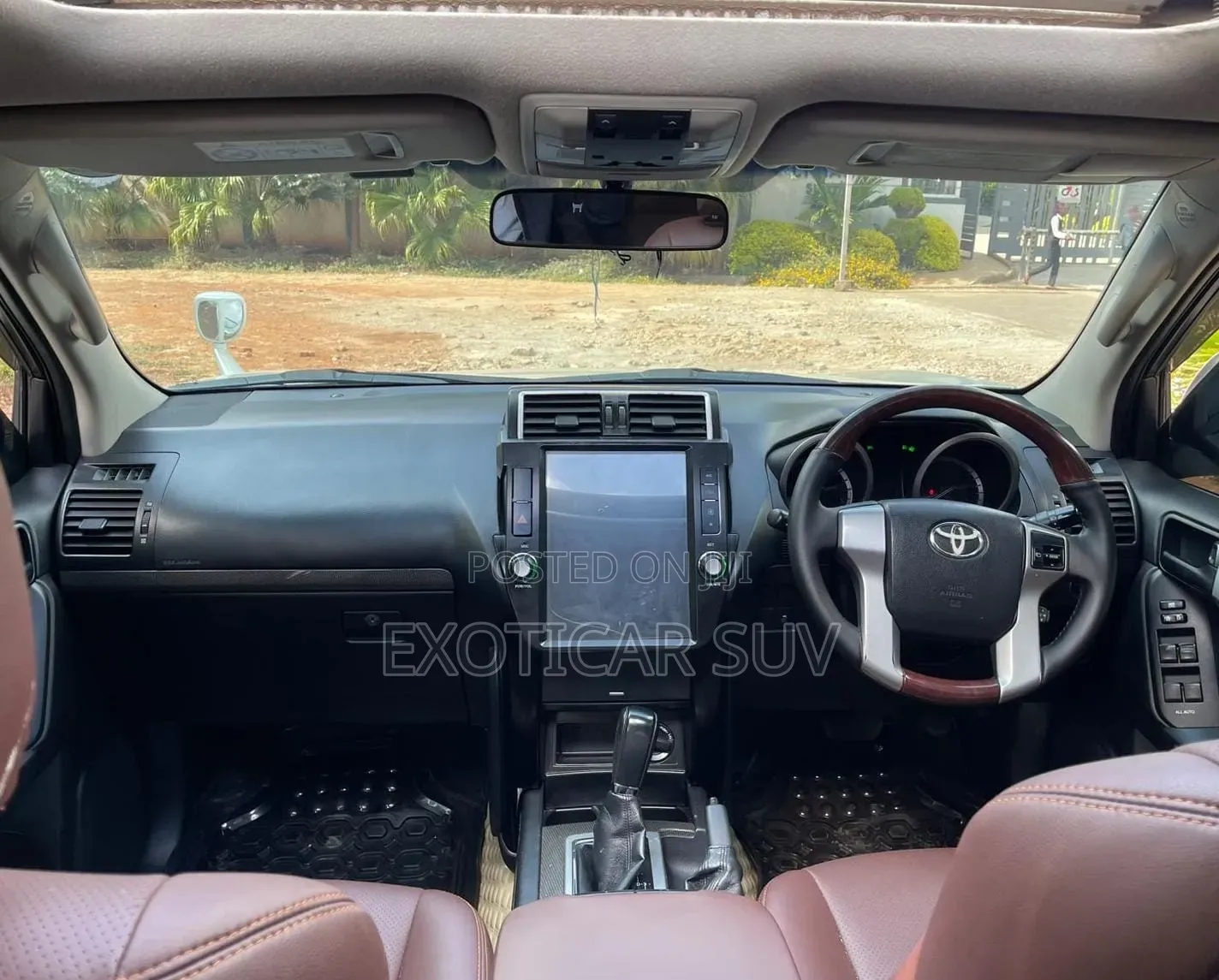 Toyota Land Cruiser Prado 2015 White