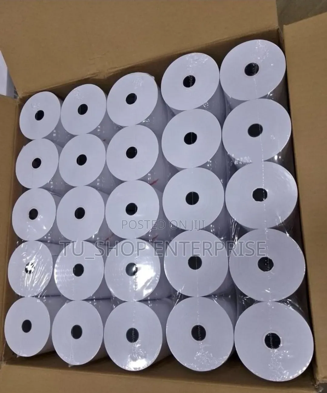 Thermal Rolls Size 79mm * 80mm * 13mm 50pcs at 4500
Thermal Rolls