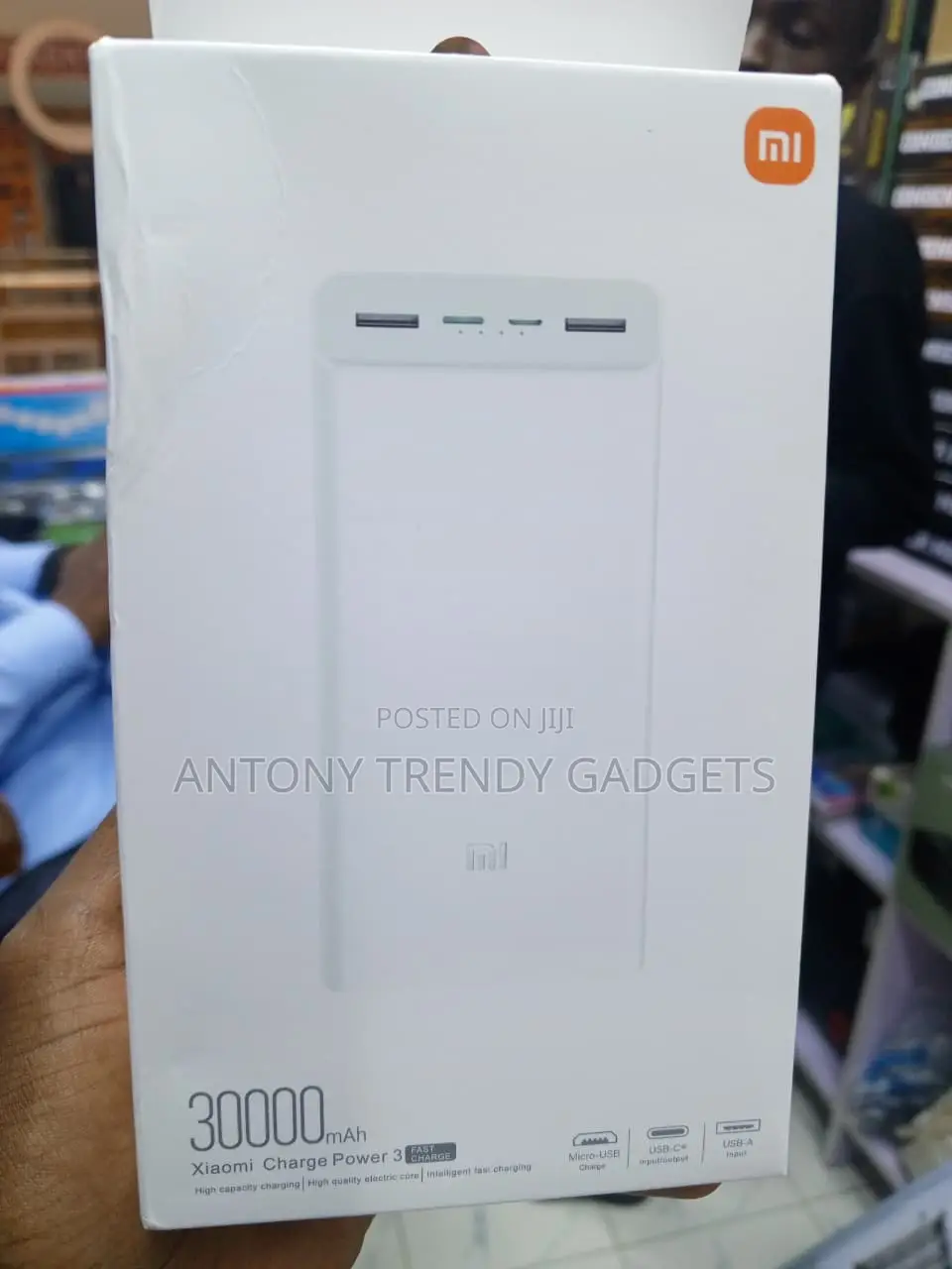 Xiaomi 30000mAh Rechargeable Battery Pack for Smartphones