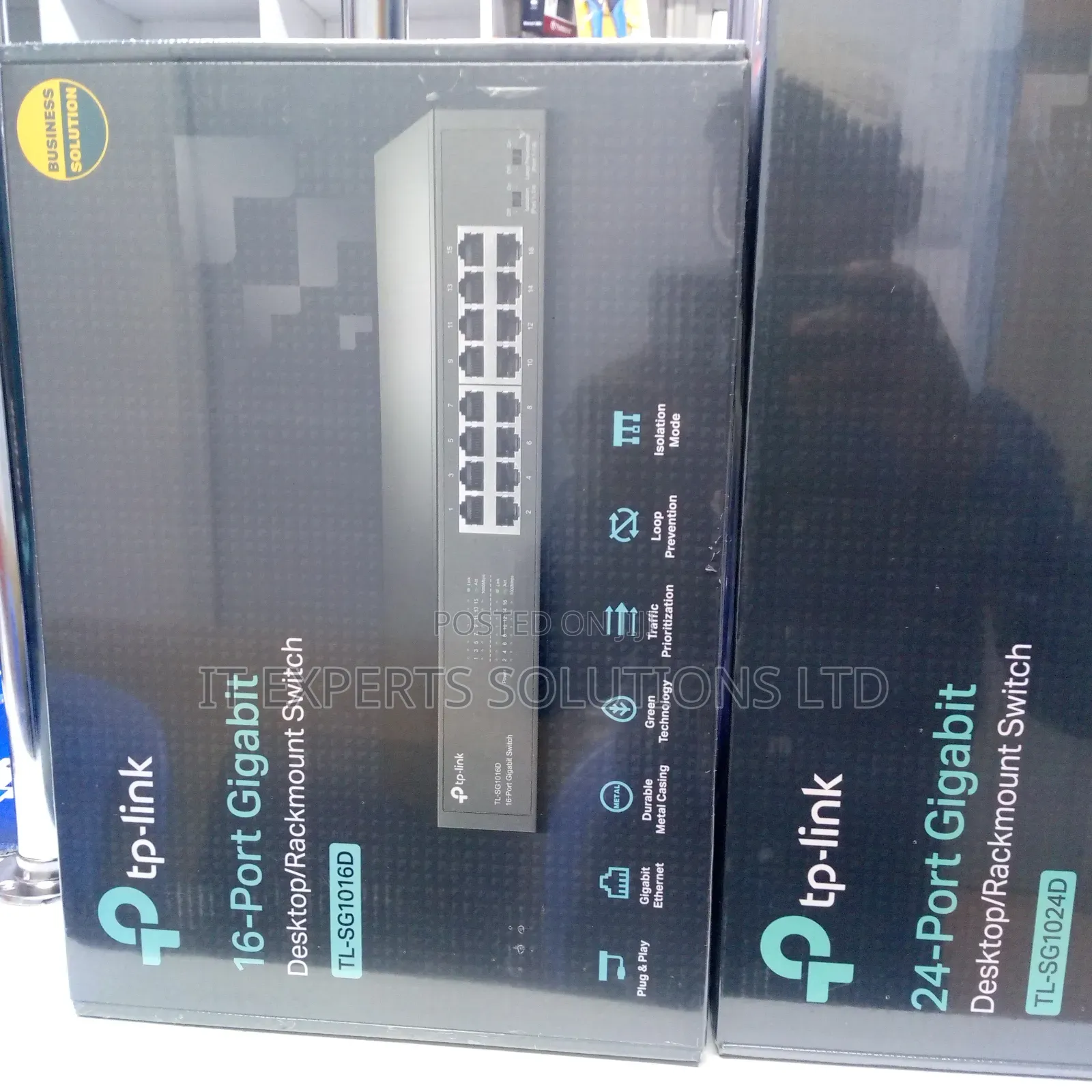 Tp Link Tl-Sg1016d 16 Port Gigabit Switch Available