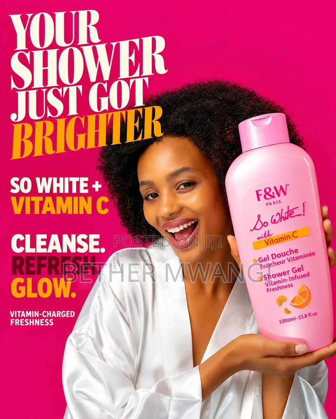 Fair & White So White! Vitamin C Brightening Shower Gel