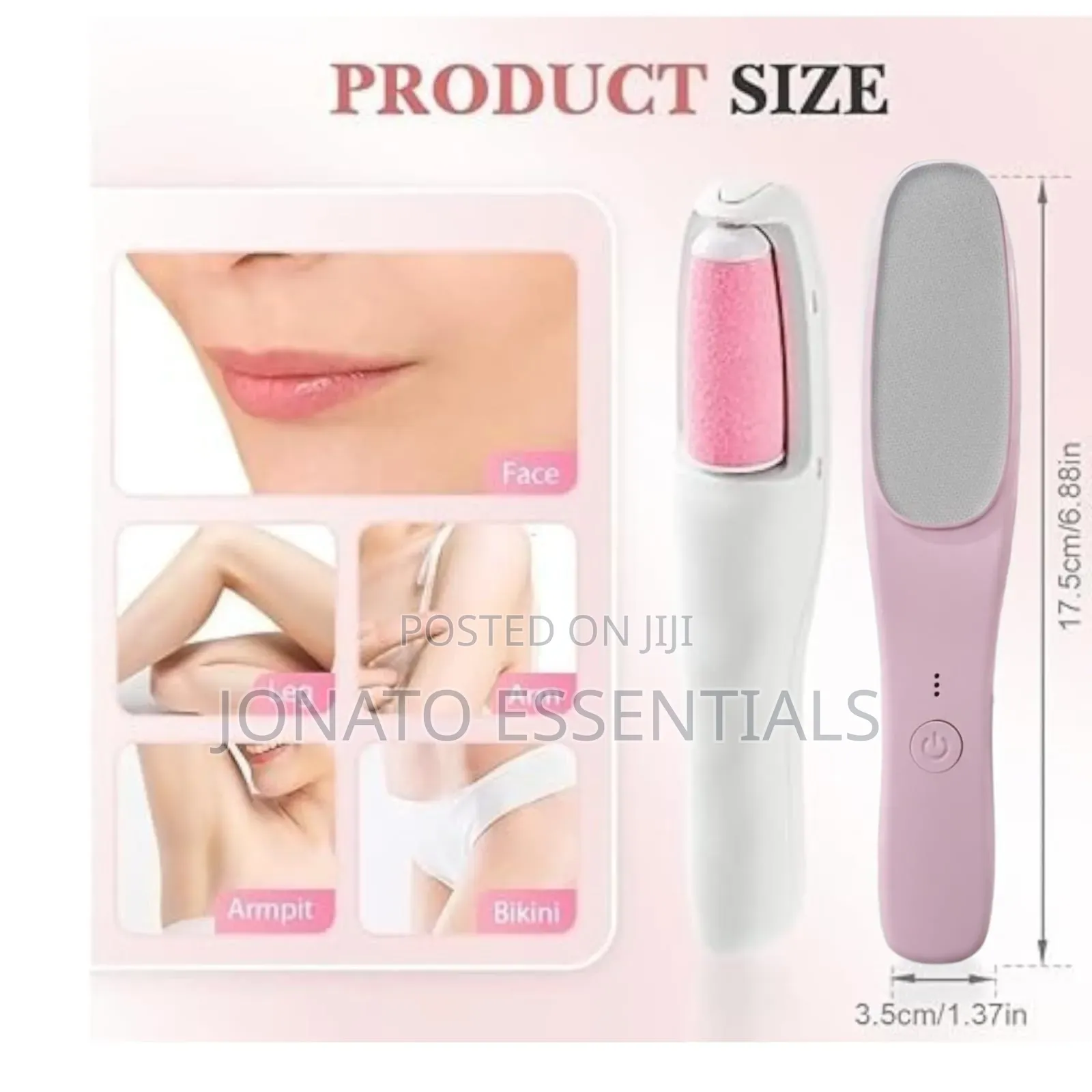 Rechargeable Electric Foot Grinder Callus Remover Hair Remover