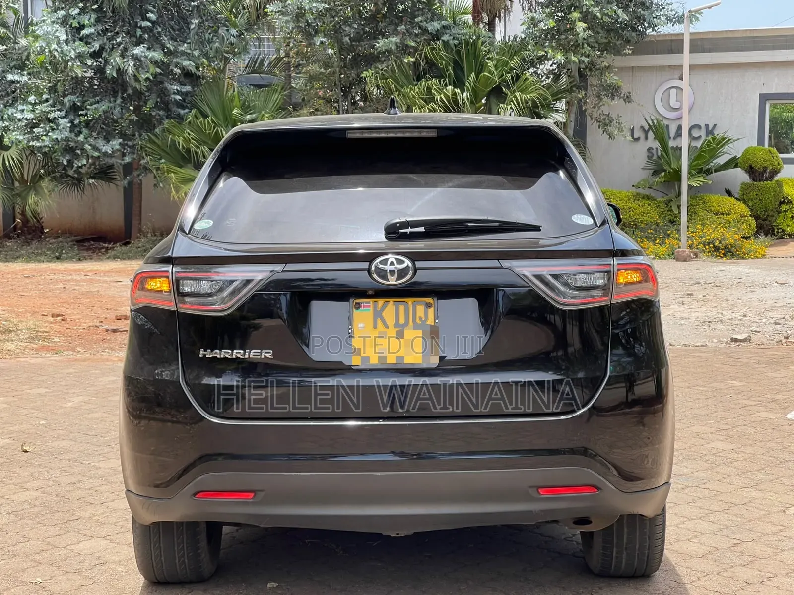 Toyota Harrier 2017 Black
