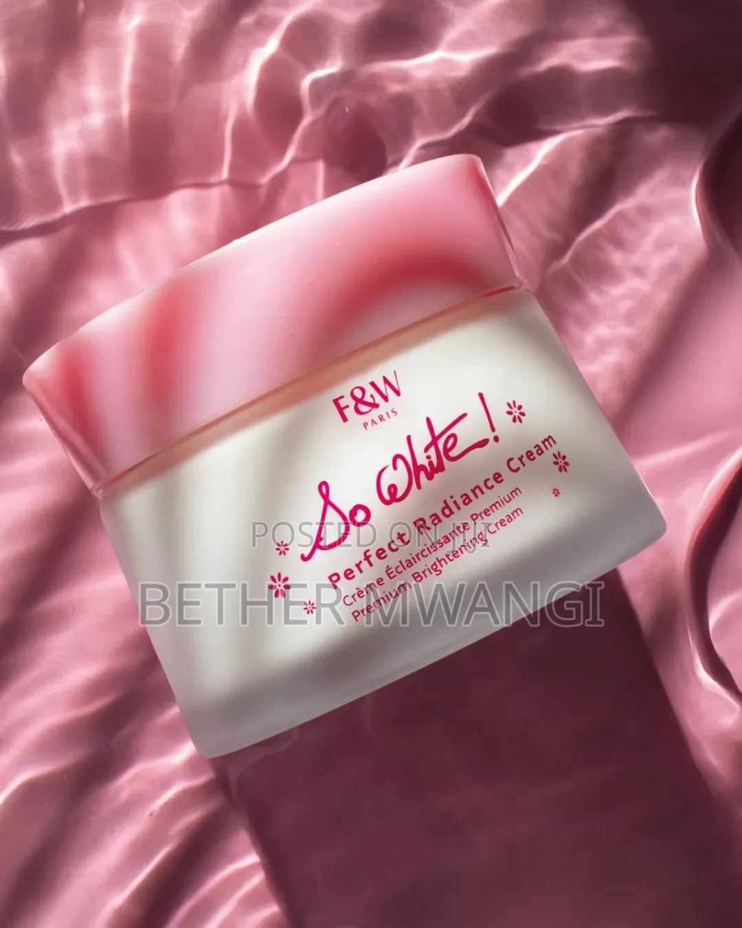 Fair & White (F&W) Paris So White! Perfect Radiance Cream