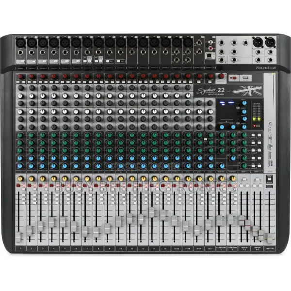 Soundcraft Signature 22 – 22-Channel Analog Mixer