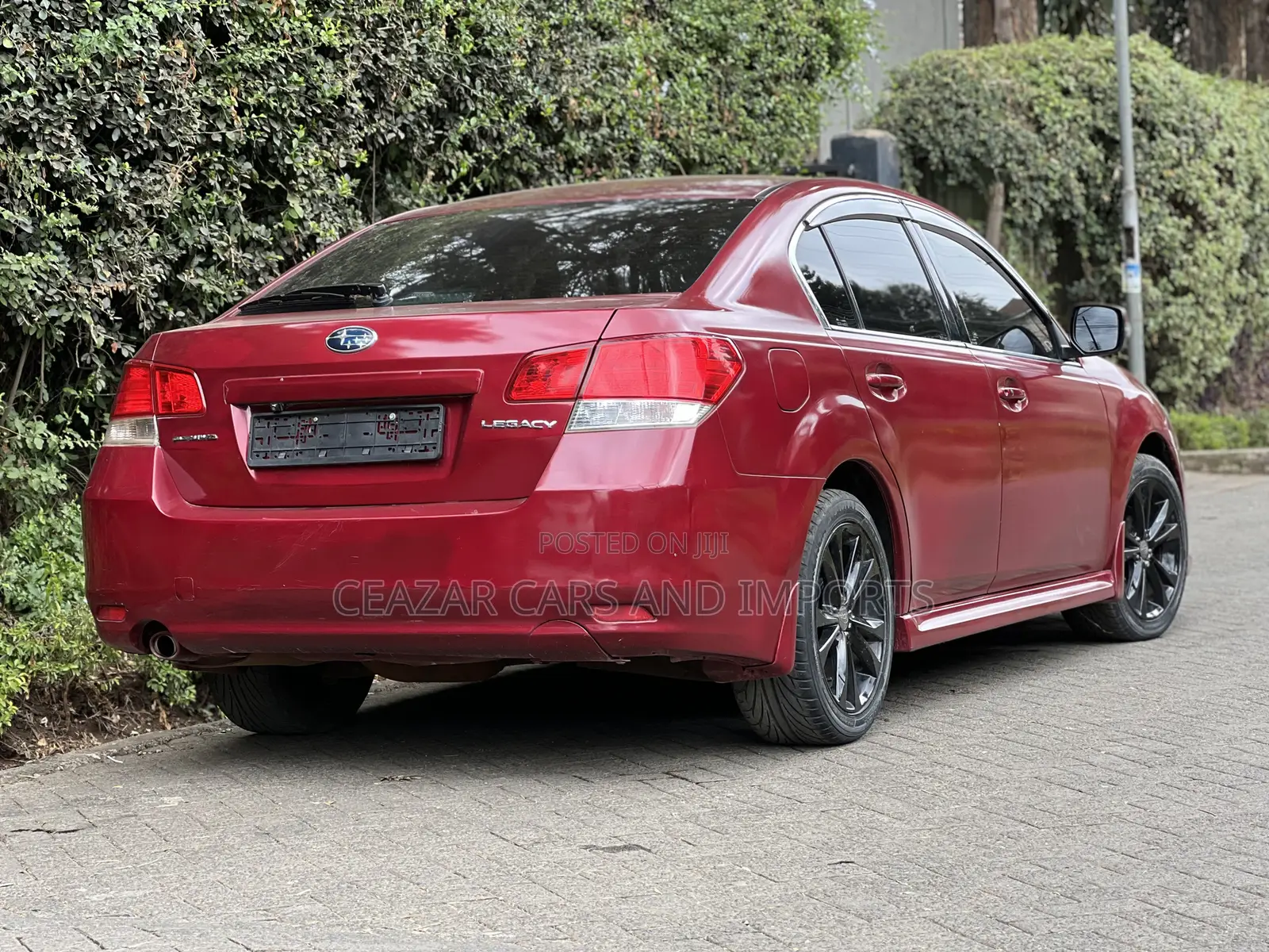 Subaru Legacy 2.5i 4dr Sedan AWD (2.5L 4cyl CVT) 2014 Red