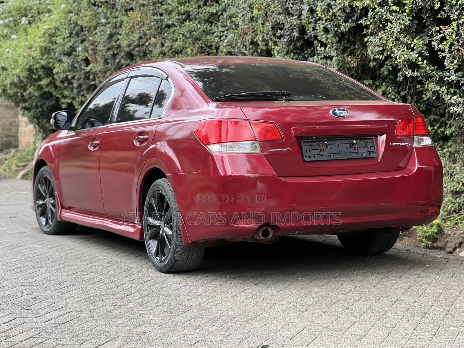 Subaru Legacy 2.5i 4dr Sedan AWD (2.5L 4cyl CVT) 2014 Red