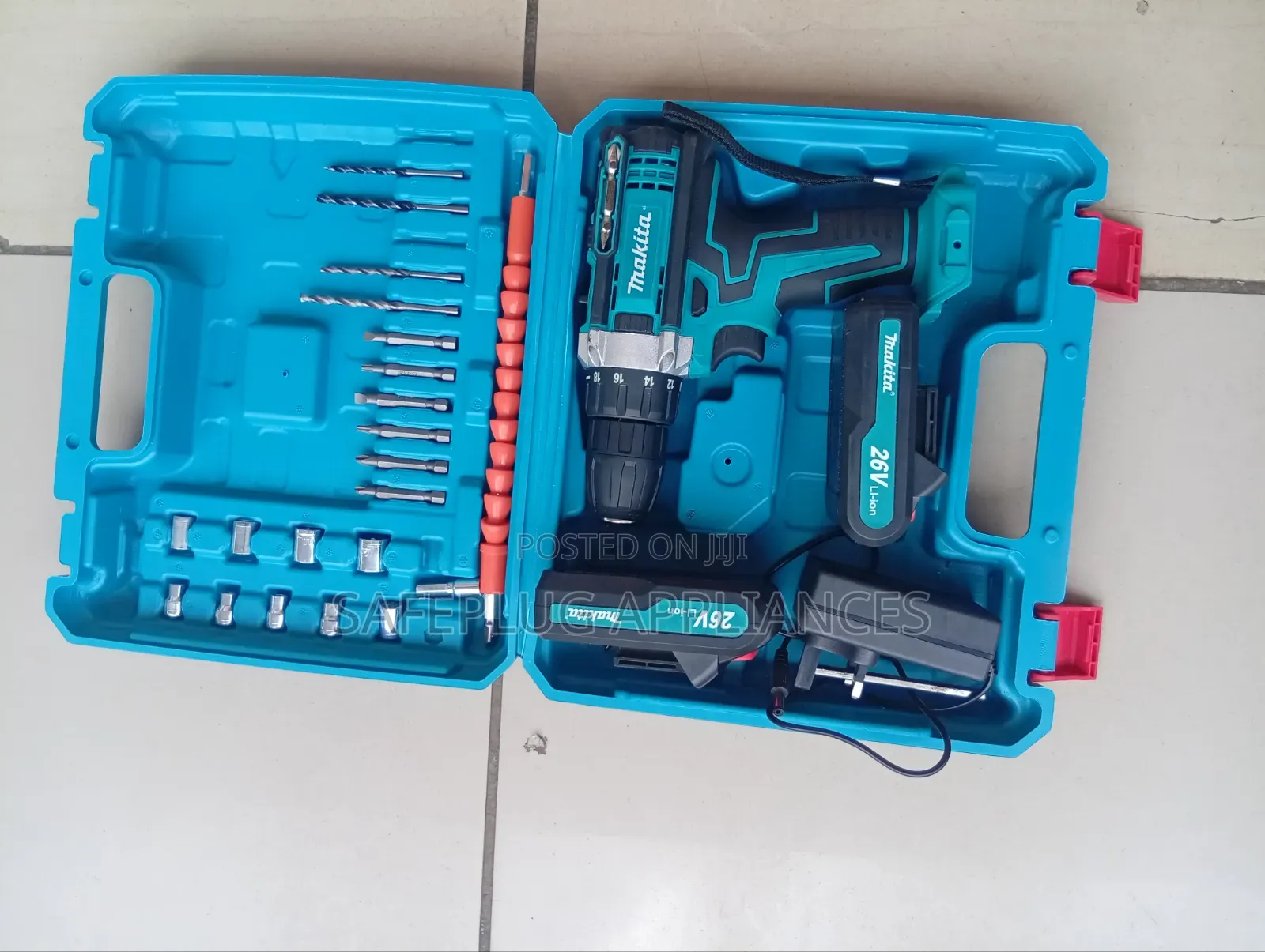 Makita 26V Cordless Power Drill for Home and Workshop Use