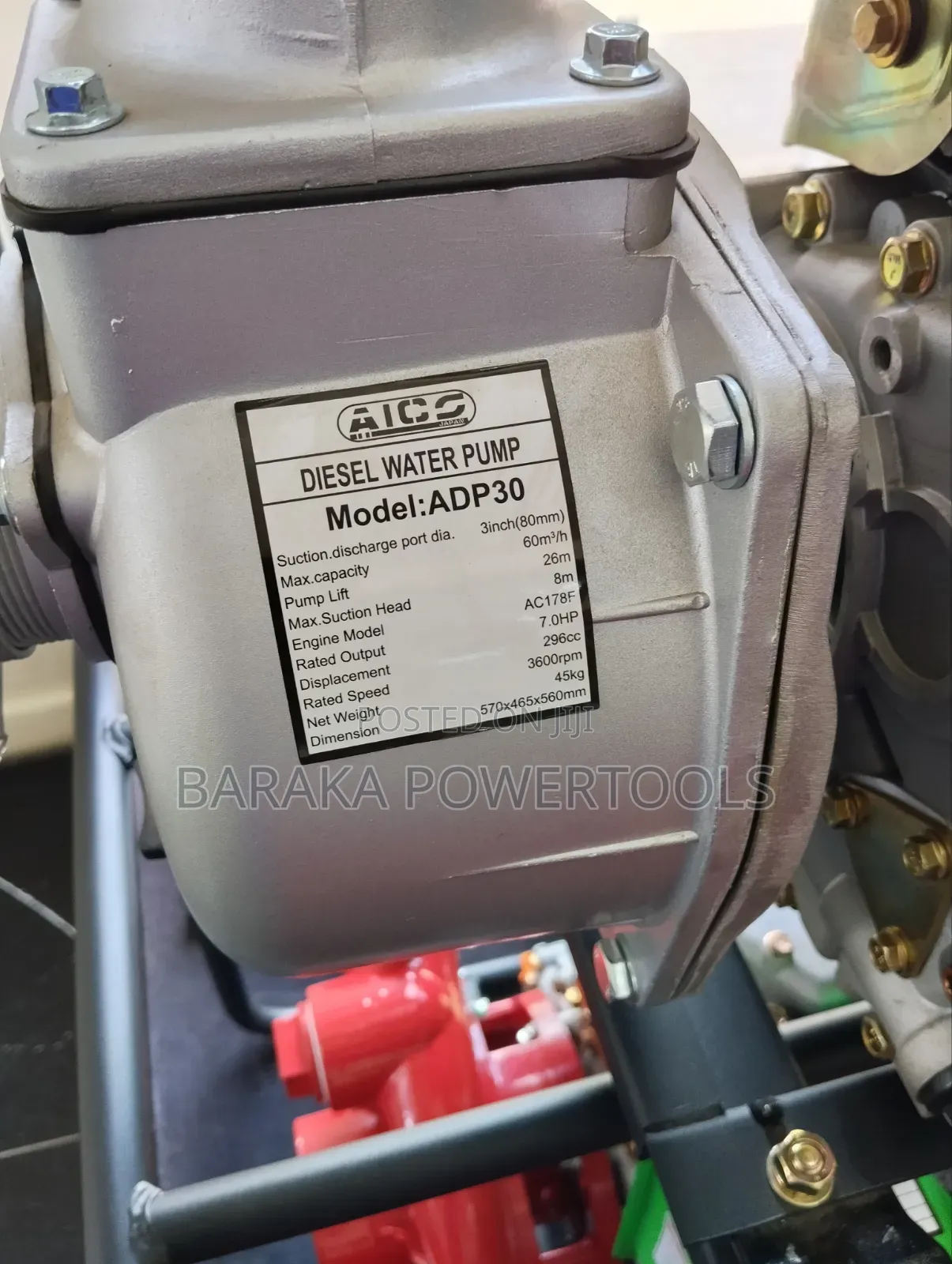 AICO ADP30 Diesel Water Pump