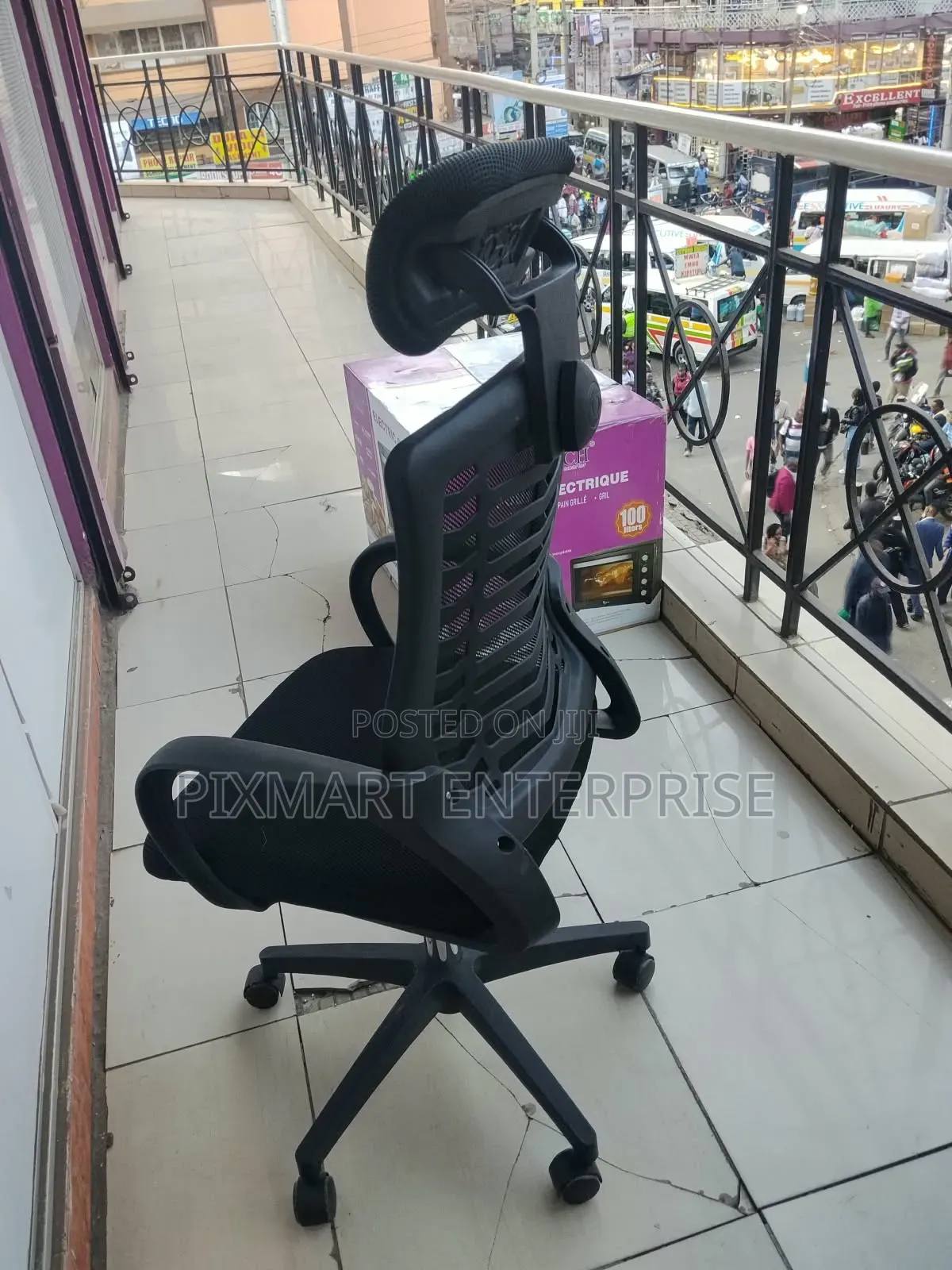 Mesh Office Chair With Headrest