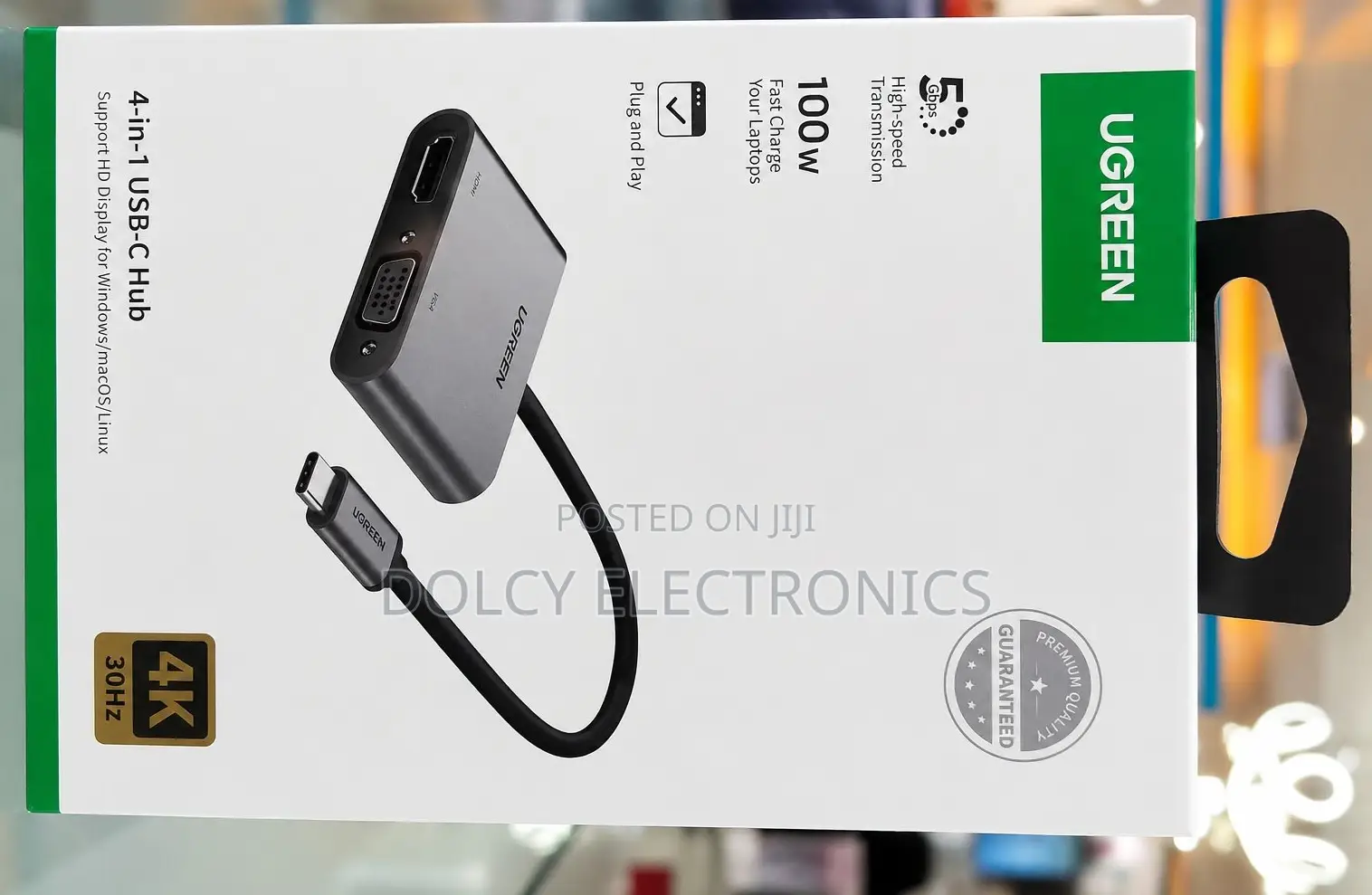 UGreen 4-in- 1 USB-C Hub