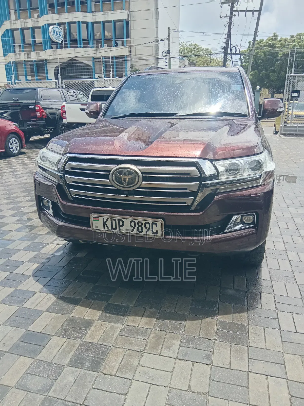 Toyota Land Cruiser 2016 Maroon