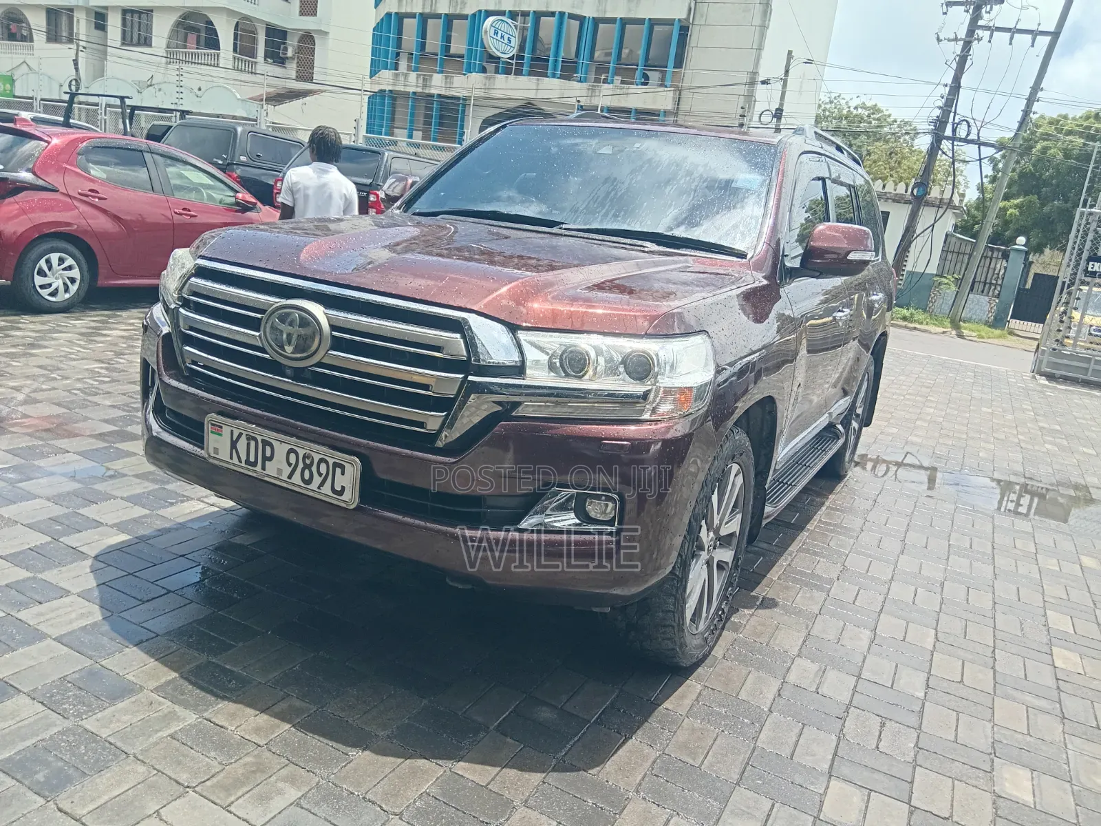 Toyota Land Cruiser 2016 Maroon