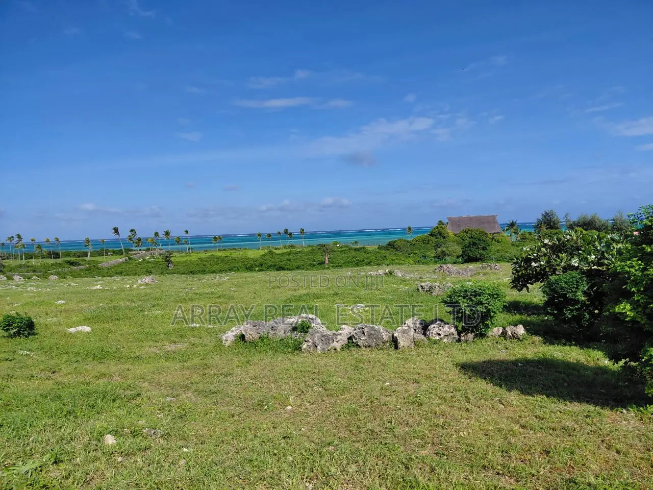 8 Acres Sandy Beachfront Land for Sale in Jacaranda, Watamu