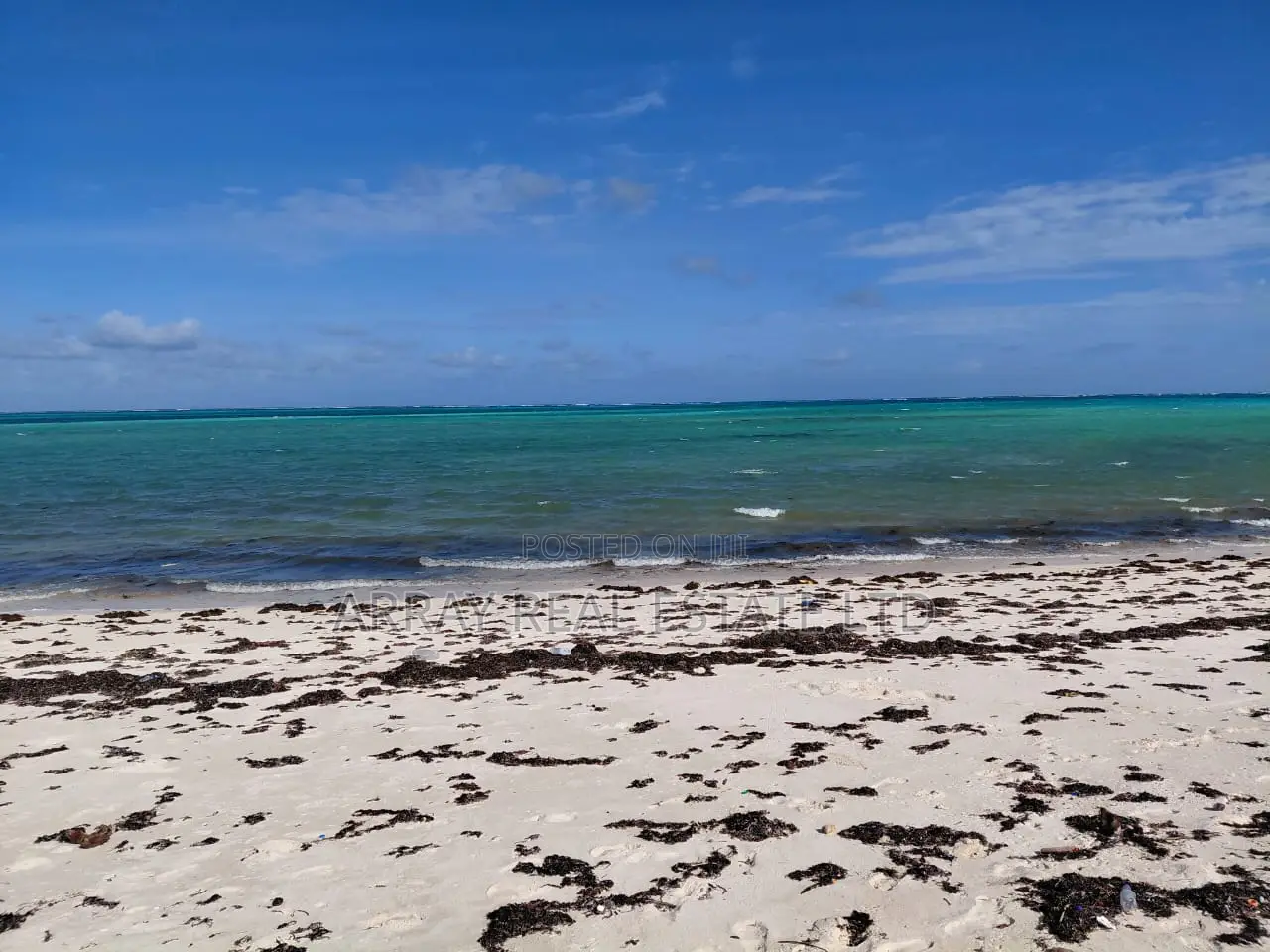 8 Acres Sandy Beachfront Land for Sale in Jacaranda, Watamu