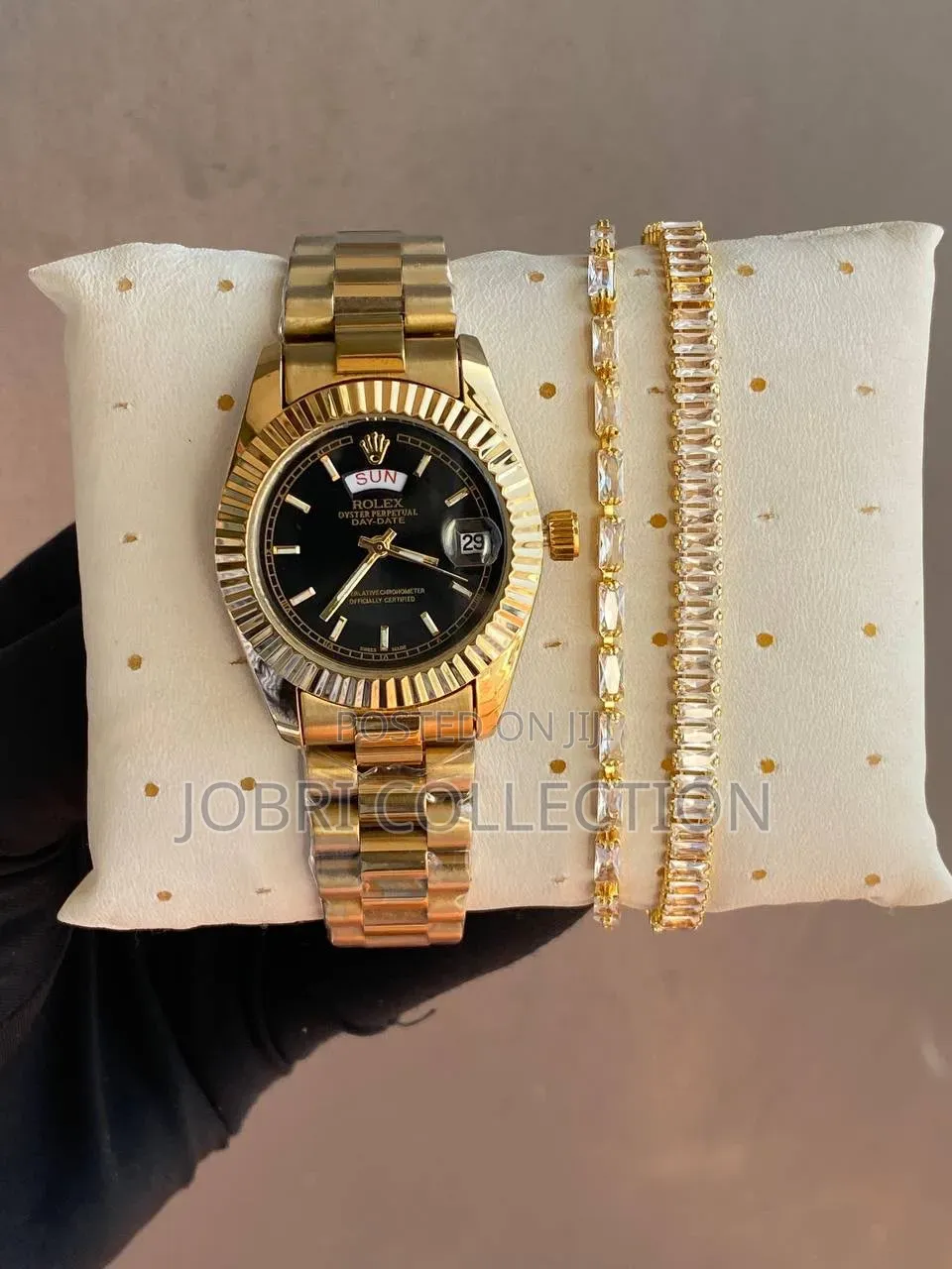 Ladies Rolex Watch X Double Bracelet