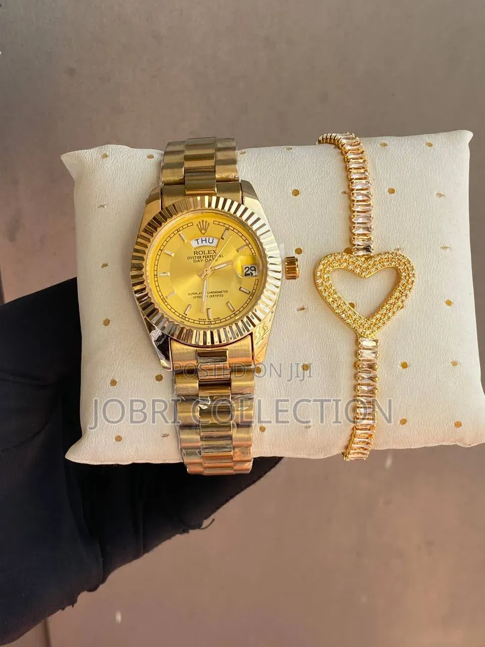Ladies Rolex Watch X Double Bracelet