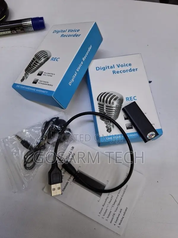 16GB Digital Voice Recorder With Clear Voice Recording Device