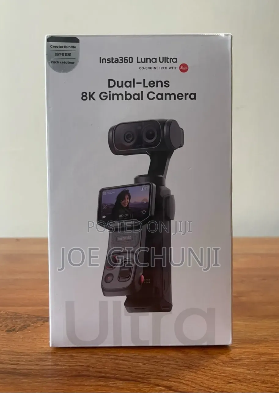 Insta360 Luna Ultra Dual-Lens 8K Gimbal Camera (Creator Bundle)