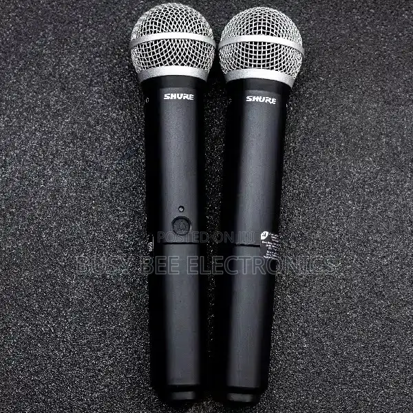 Shure PG58 2 Cardioid Dynamic Wireless Microphone