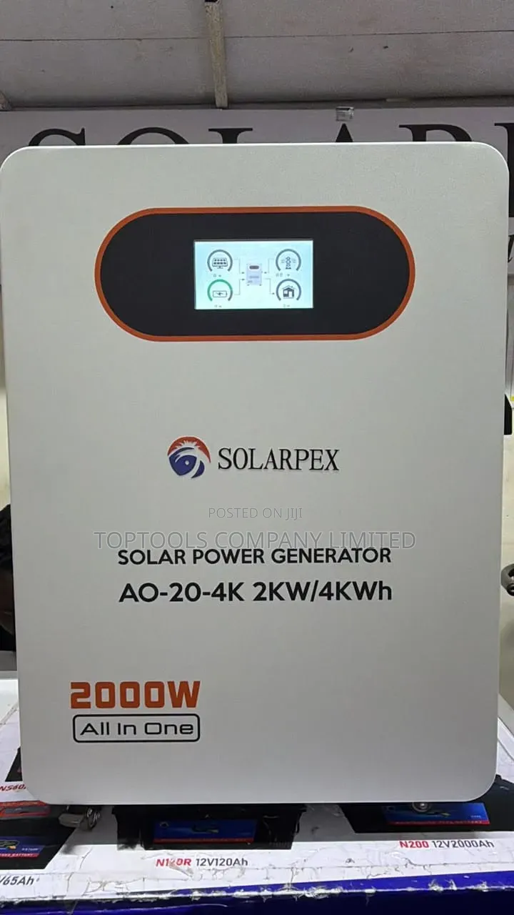 Solarpex Backup Power Station(battery+inverter)2000w/4kwh